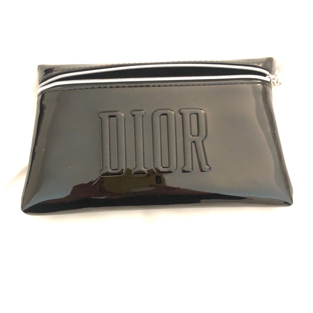 Dior makeup bag